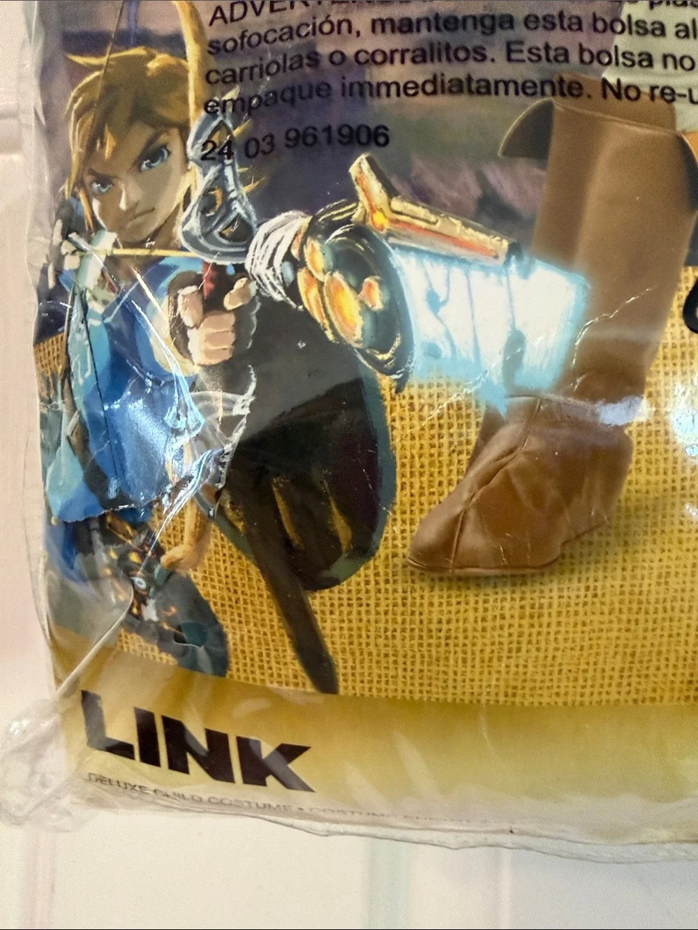 Design Brand The Legend of Zelda Breath of the Wild Link Costume -Size XL 14